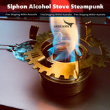 Siphon Alcohol Stove Steampunk EDDY-X