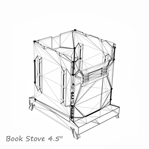 BOOK STOVE 4.5"