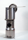 Titanium Wood-gas Stove EDDY-206 Atomic 2.0