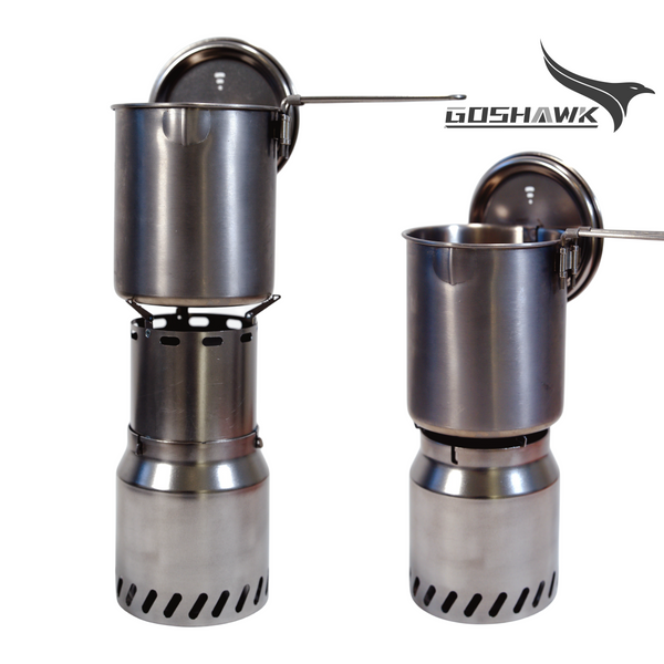 Titanium Multi-fuel Burner EDDY-205 Pioneer Pro 2.0 – Goshawk-Hiking
