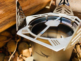 Titanium Siphon Alcohol Stove EDDY-103