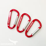 D-Ring Clip Key Ring Carabiner Holder Cables