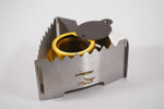 Outdoor Windshield Alcohol Stove Stent