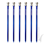 6 Pcs Heavy Duty 25cm In-Ground Stakes