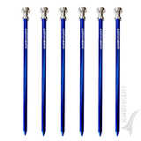 6 Pcs Heavy Duty 25cm In-Ground Stakes