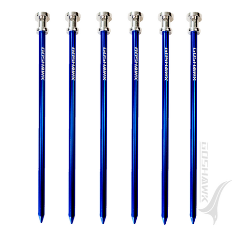 6 Pcs Heavy Duty 25cm In-Ground Stakes