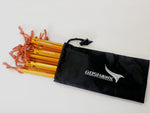 8Pcs 18cm Aluminum Alloy Tent Peg