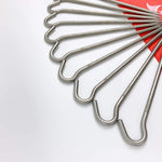 6 Pieces Titanium Alloy Tent Pegs Elbow Heavy Duty