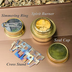 Brass Alcohol Burner