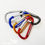 D-Ring Clip Key Ring Carabiner Holder Cables