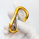 D-Ring Clip Key Ring Carabiner Holder Cables