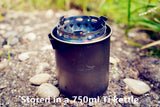 Titanium Multi-fuel Burner EDDY-200 Pioneer 2.0