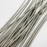 10pcs Stainless Steel Wire Rope