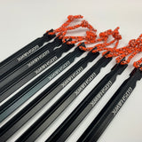 8Pcs 18cm Aluminum Alloy Tent Peg Stakes Tri