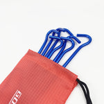 8Pcs 18cm Aluminum Alloy Tent Peg Ground Stakes