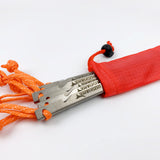 6 Pcs Titanium Tent Peg Ground Sand soft soil Stakes