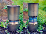 Titanium Multi-fuel Burner EDDY-205 Pioneer Pro 2.0