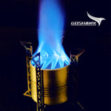 Capillary Hoop Stove & Titanium Alloy Windproof-Stand Craft-53MM