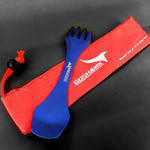 Pure titanium Spoon Fork 2in1 Backpacking with 210T Bag