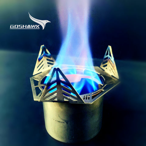 Titanium Siphon Alcohol Stove EDDY-103